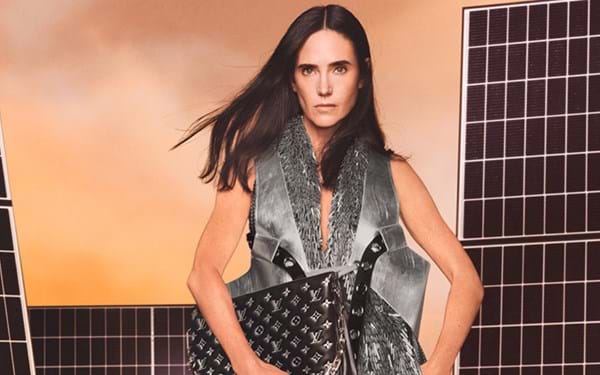 American actress Jennifer Connelly is seen outside Louis Vuitton