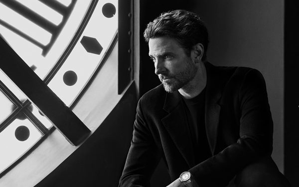 Bradley Cooper stars in the new Louis Vuitton Tambour campaign