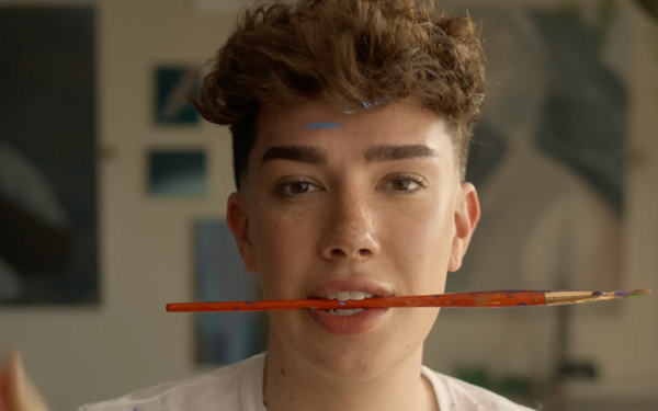 Painted by James Charles