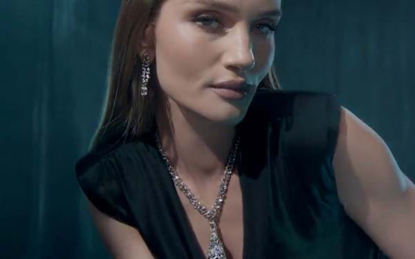 Rosie Huntington-Whiteley is the newest face of Tiffany & Co.